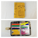 ★半額SALE★カード20枚入るケース　ヤギのカバー（左利き用）