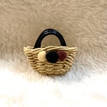 リカちゃんブライス　ミニカゴバッグ（ポンポン）