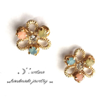 お花のかわいい ピアス