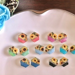 【選べるカラー】ひまわりピアス(イヤリング)