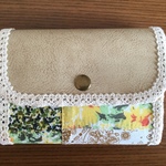 ミニ財布　パッチワーク生地gr