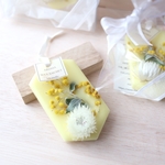 ◇森林浴の香り◇ミモザアロマワックスサシェyellow