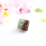 《SALE》チョコミント タックピン  ラペルピン ピンブローチ チョコレート ショコラ バレンタイン メンズ ユニセックス フェイクスイーツ