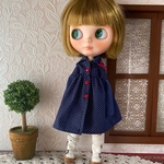 ふんわりワンピ　ブライスサイズ