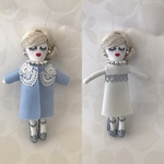 《送料無料》コートとファーバッグ付きルルベちゃん