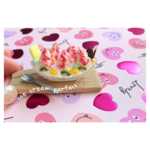 ミニチュアフード★チャレンジBIGパフェセット☆
