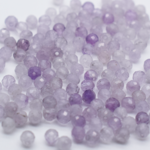 特別SALE 50粒 アメジスト 極小 2~2.5mm 紫水晶 クォーツ 2月 誕生石