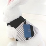 No.007 うさぎ用ハーネス　グレー系