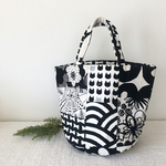 たっぷり入る♡パッチワークトートbag 