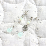 【SALE】チェコガラスの和風ピアス