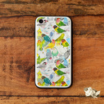 インコ柄 iPhone ケース 12 mini 12 pro Max インコ