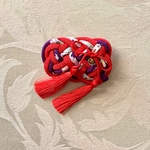 まる紐バレッタ