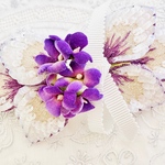 クラシカルシックなスミレの💐バレッタ