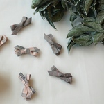 check ribbon クリップ♡ baby&kids