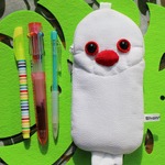 白文鳥のペンケース