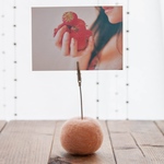 まんまるフォトスタンド ピンク