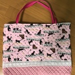 レッスンバック・ネコ柄・大き目
