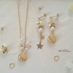 星空の約束ネックレス～Yellow × Orange～