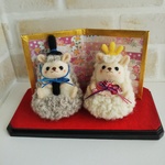 ひな祭り 【ハリネズミ】羊毛フェルト