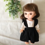 フリル吊りスカートのお洋服 メルちゃんの服 ソランちゃんの服