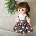 キャミソールワンピースのお洋服 メルちゃんの服 ソランちゃんの服 レミンちゃんの服