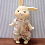 KIWI_Rabbit サイズ●ロンパース（クラシックローズA）