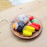 ワンプレートおにぎりピアス【片耳】