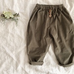 コーデュロイキッズパンツbriopantsモカ130.140.150サイズ