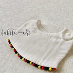  《黄×赤 カラフル》ダブルガーゼ スタイ