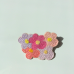 お花のブローチ