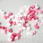 New！約５００個☆ クレイのお花と花びらアソート　
