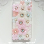 【再販】送料無料★iPhone5☆5sお花のiPhoneケース