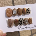 現品のみ　ネイルチップ　ニュアンスネイル