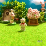 【ミニチュアテディベア】ぽてっとくまさん
