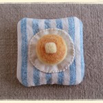 《ご予約品》ホットケーキのブローチ（Summer②）