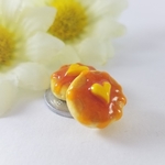 【お試し2個セット】ミニチュアフード♡ちょっぴり大きなハートバターホットケーキ