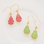 14kgf Vintage Moonstoneピアス