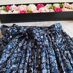 応援セール(^▽^)/🌼リバティのギャザースカート　超高級生地を贅沢に使用したギャザースカートです。　Runa♡KyokoBrand　<1点もの>　⁂送料無料
