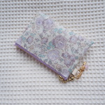 ★LIBERTY   Felicite　フェリシテ　J18A　ラベンダー系　ビニコのminiポーチ　◆　コインケース・小物入れに♪