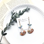 紅花×チェコビーズ　accessory