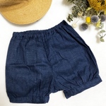 デニム風＊かぼちゃパンツ