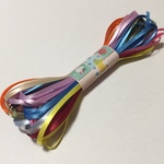 3mmサテンリボンアソート 10m