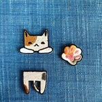 ブチネコワッペン