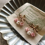 【イヤリング】桜が咲く頃＊ゆらゆら