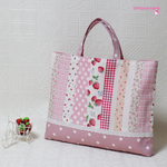レッスンバッグ　いちご♥スタンダード・ピンク　ｋ1505　入園入学