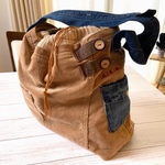 【hinaic29様】専用ページコーデュロイリメイクBag
