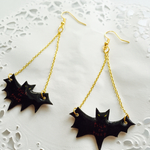 《ハロウィーン》＊コウモリのピアス＊