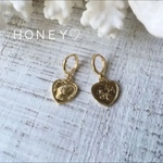新作♡コインミニミニフープピアス、片耳、両耳選択