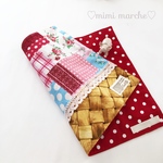 ランチョンマット幼稚園サイズ ♡パッチワーク♡