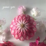 直径約8㎝手毬「菊」春テイスト